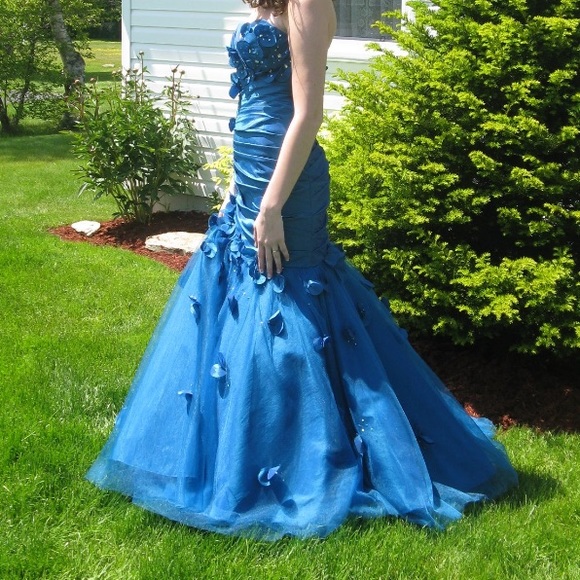 Blush prom dress - Picture 3 of 3